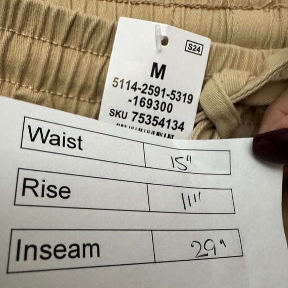 💎 Ambiance Parachute Pants Beige - Picture 9 of 10